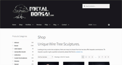 Desktop Screenshot of metalbonsai.com